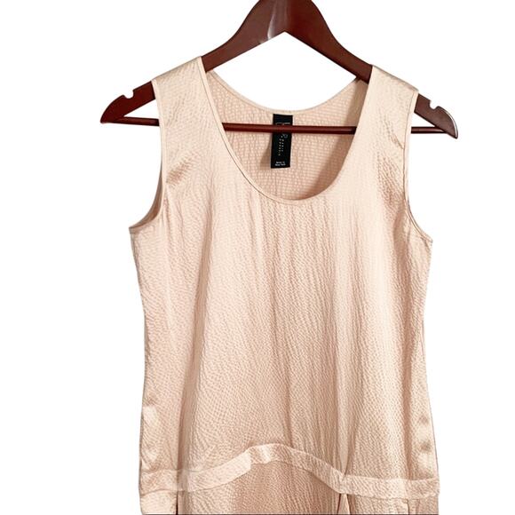 Zero + Maria Cornejo Iro Pink Silk Draped Midi Dress NEW 0 - Picture 3 of 8